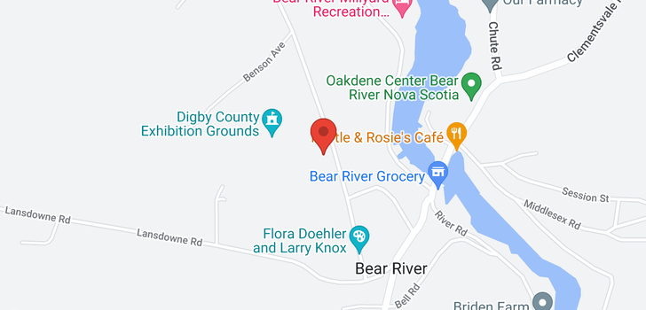 map of 888 Riverview Road
